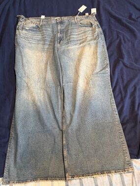 Good American Good Ease Relaxed Wide Leg